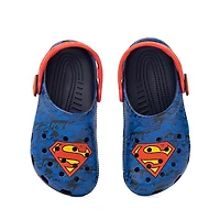 DC Comics Crocs Classic Superman Clog - Little Kid / Big Blue