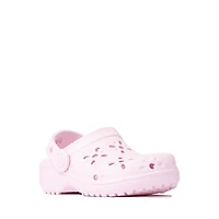 Sabot classique Crocs à découpe florale - Bébés / Tout-petits Rose pâle