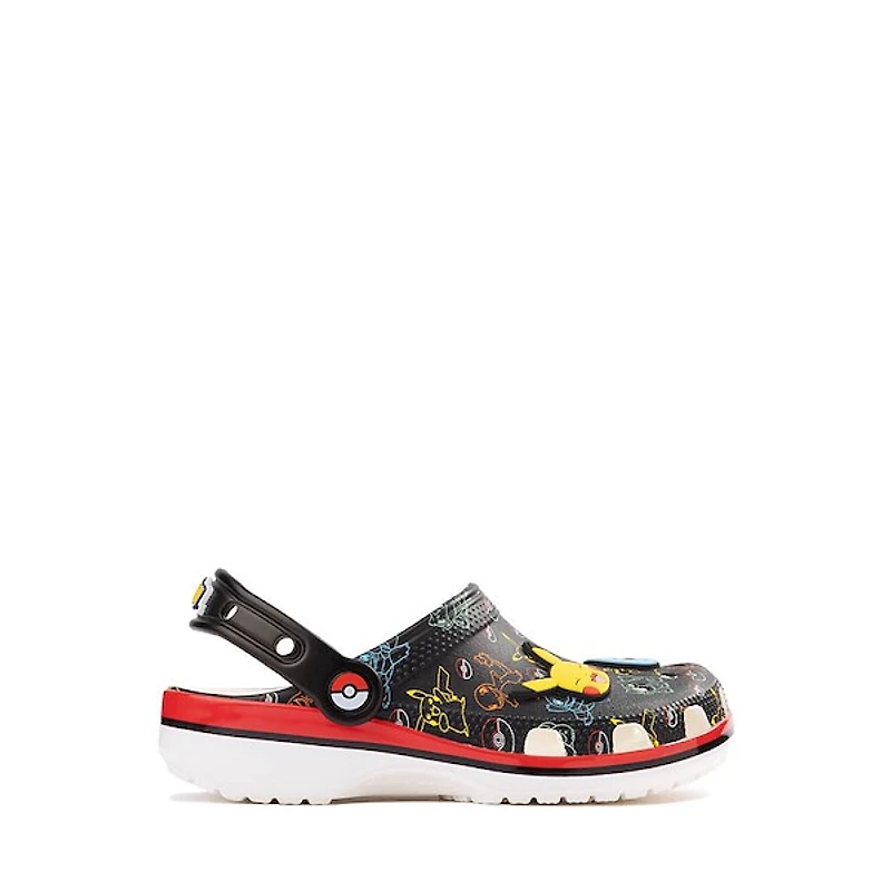Pokémon Crocs Classic Clog - Baby / Toddler Black