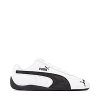 Mens PUMA Speedcat Leather Athletic Shoe - White / Black