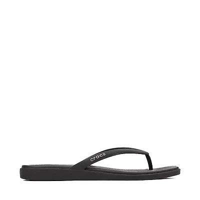Womens Crocs Miami Flip Flop Sandal - Black