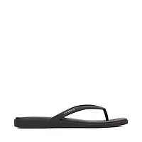 Womens Crocs Miami Flip Flop Sandal - Black
