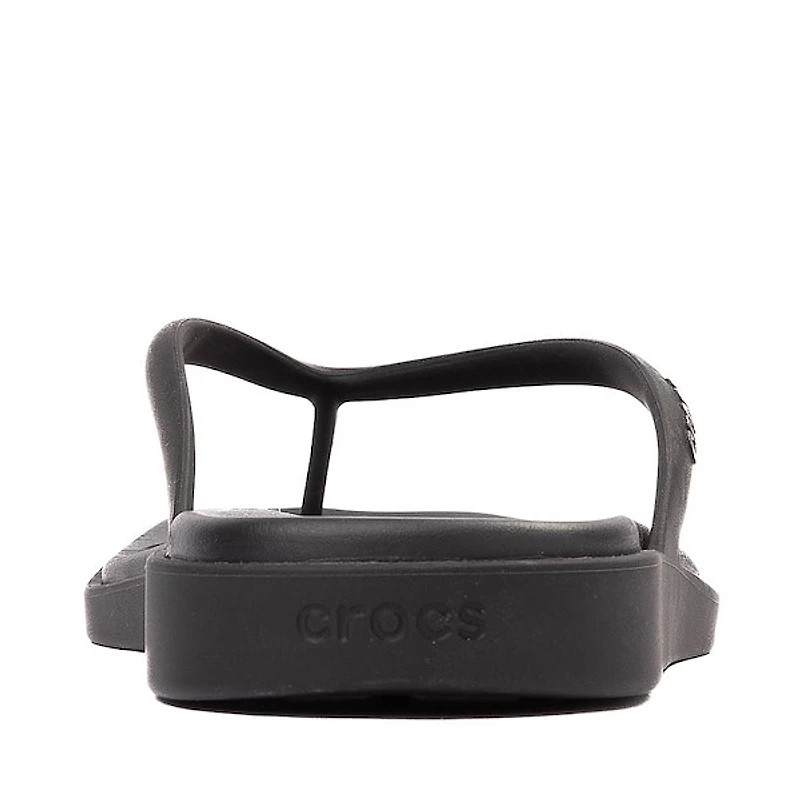 Womens Crocs Miami Flip Flop Sandal - Black