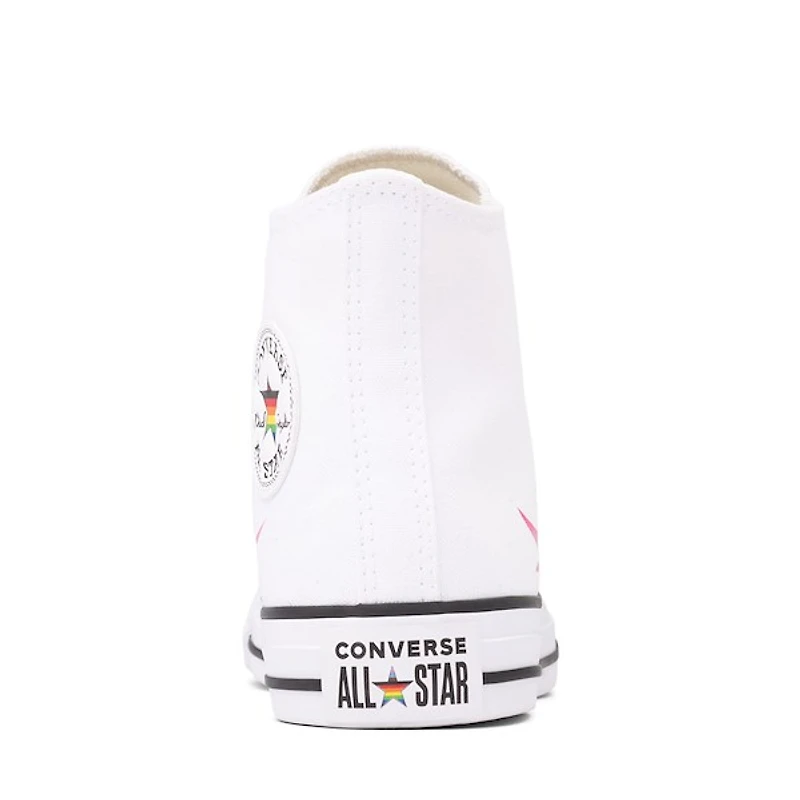 Basket montante Converse Pride Chuck Taylor All Star - Blanche / Flamme arc-en-ciel