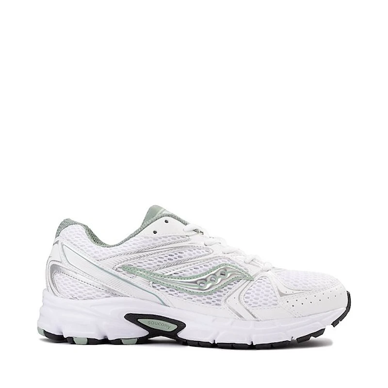 Womens Saucony Ride Millennium Athletic Shoe - White / Sage