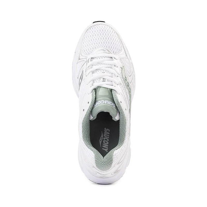 Womens Saucony Ride Millennium Athletic Shoe - White / Sage