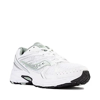 Womens Saucony Ride Millennium Athletic Shoe - White / Sage