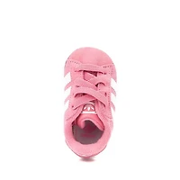 adidas Campus Crib Shoe - Baby Bliss Pink / White Gum