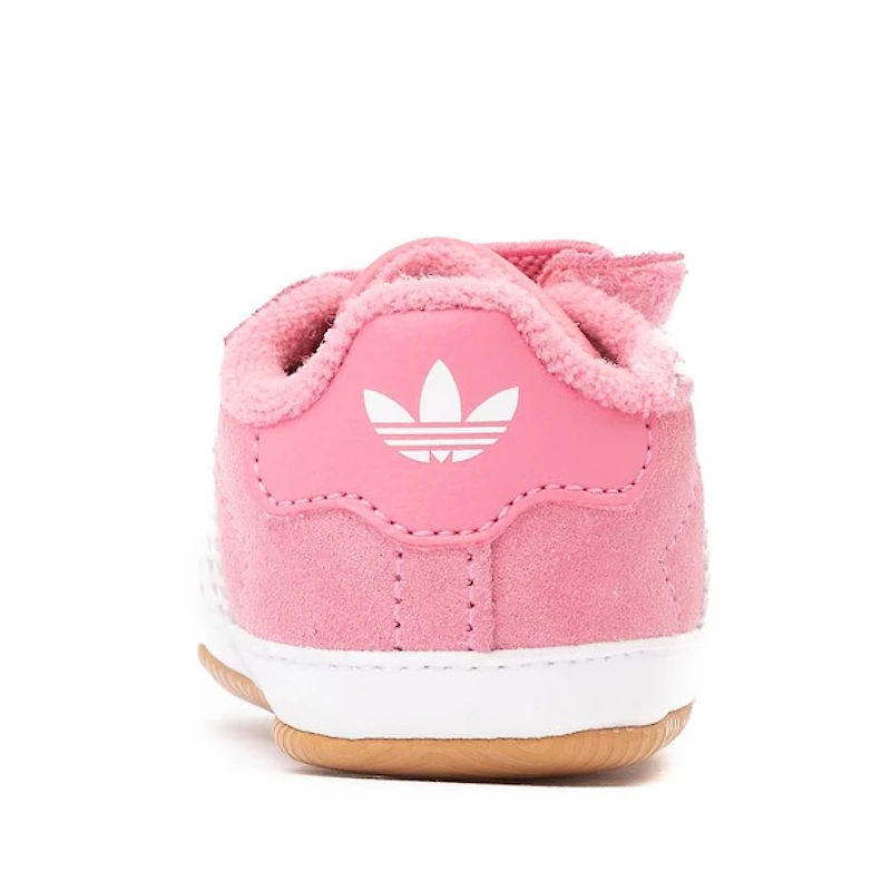 adidas Campus Crib Shoe - Baby Bliss Pink / White Gum