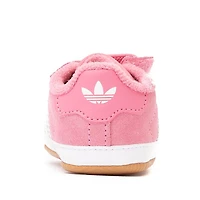 adidas Campus Crib Shoe - Baby Bliss Pink / White Gum