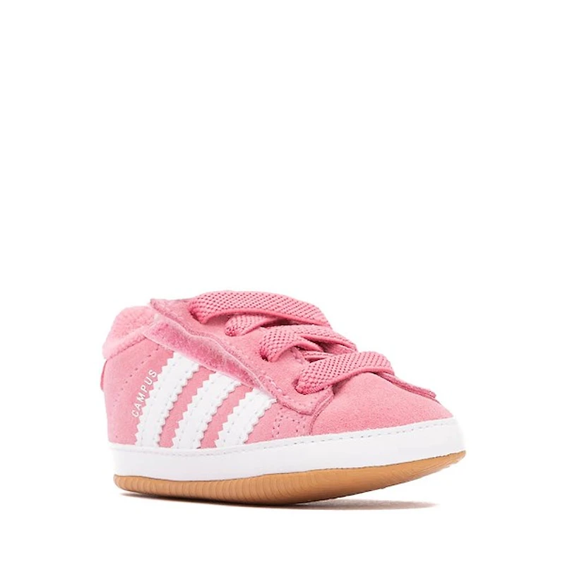 adidas Campus Crib Shoe - Baby Bliss Pink / White Gum