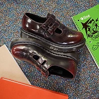 Womens Dr. Martens 8065 Mary Jane Casual Shoe - Cherry Red