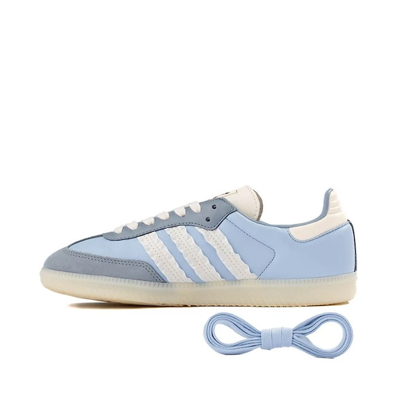 Womens adidas Samba OG Athletic Shoe - Clear Sky / Tactile Blue Off White