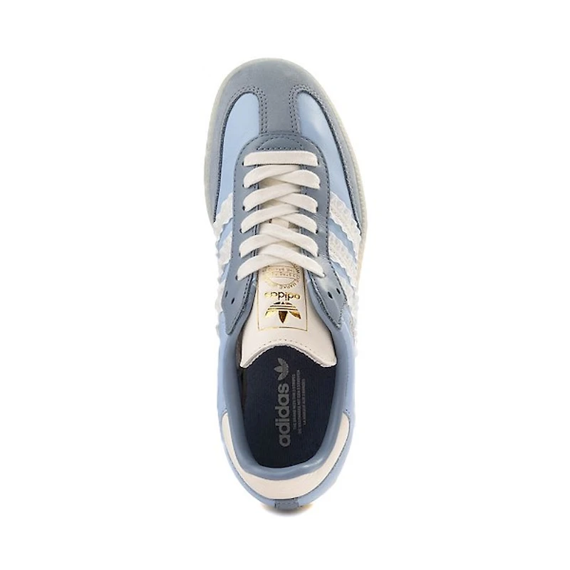 Womens adidas Samba OG Athletic Shoe - Clear Sky / Tactile Blue Off White