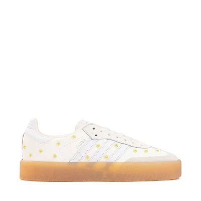 Womens adidas Sambae Athletic Shoe - Off White / Clear Mint