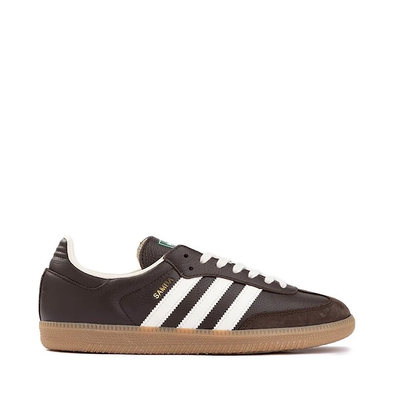 Mens adidas Samba OG Athletic Shoe - Dark Brown / Off White Gum