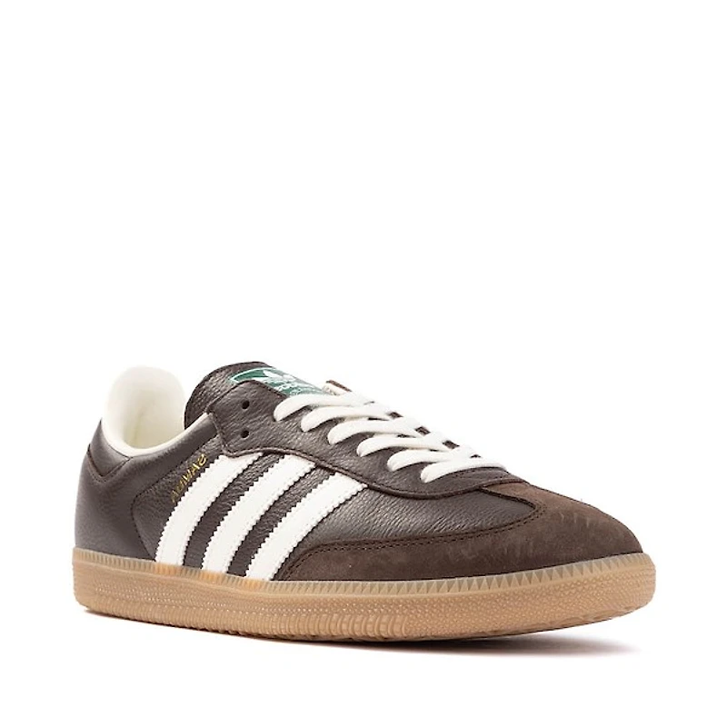 Mens adidas Samba OG Athletic Shoe - Dark Brown / Off White Gum