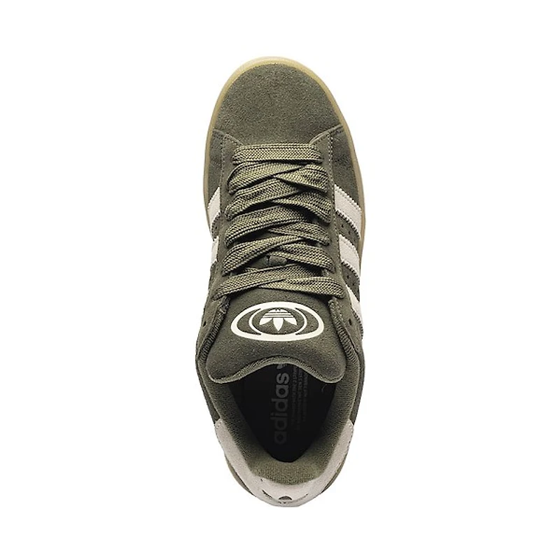 Mens adidas Campus '00s Athletic Shoe - Medium Dark Khaki / Off White Gum