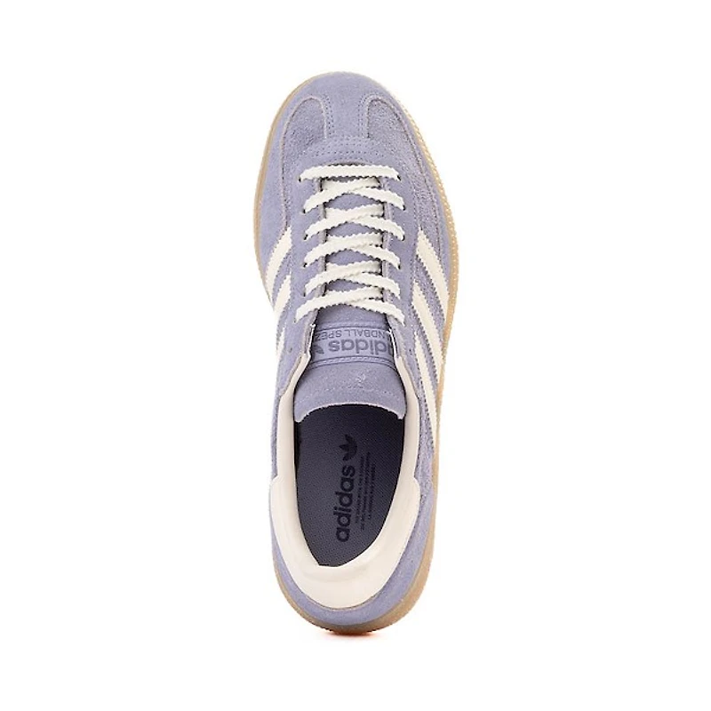 Womens adidas Handball Spezial Athletic Shoe - Silver Violet / Cream White Gum
