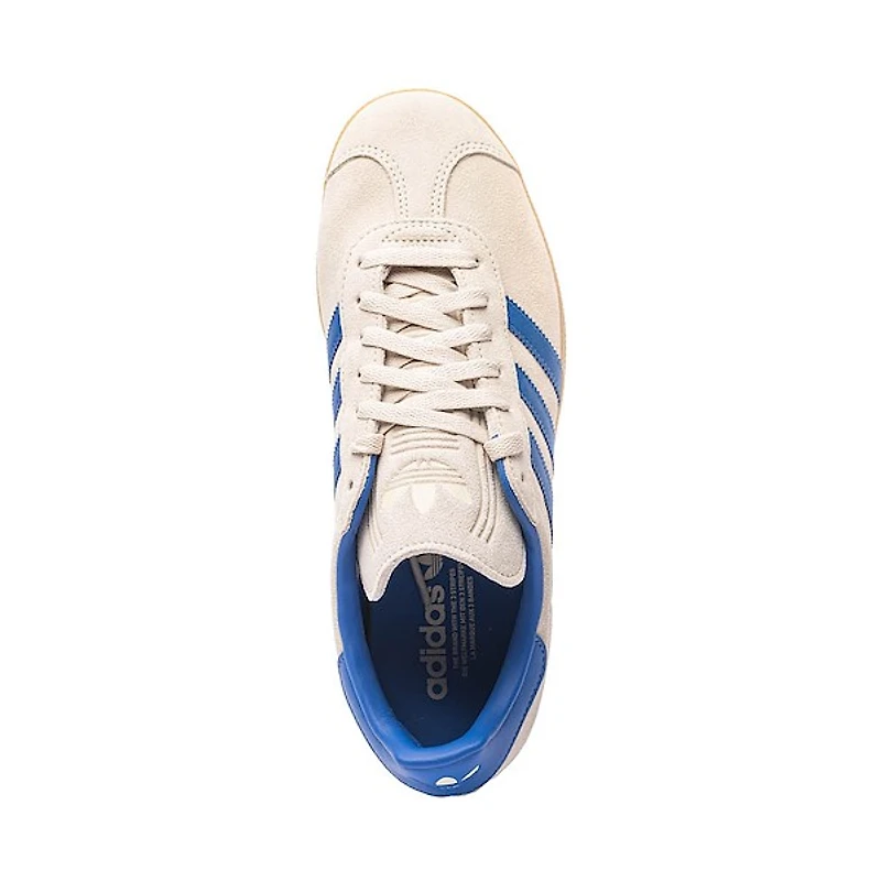Mens adidas Gazelle Athletic Shoe - Alumina / Blue Gum