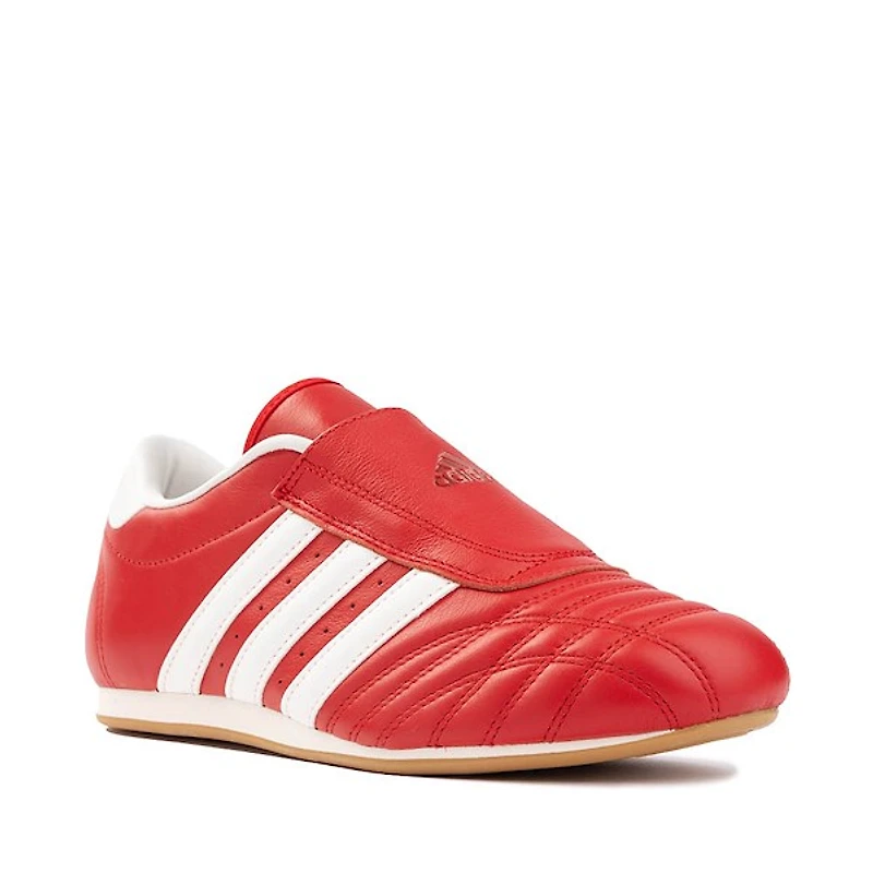 Womens adidas Taekwondo Athletic Shoe - Off White / Better Scarlet Gum