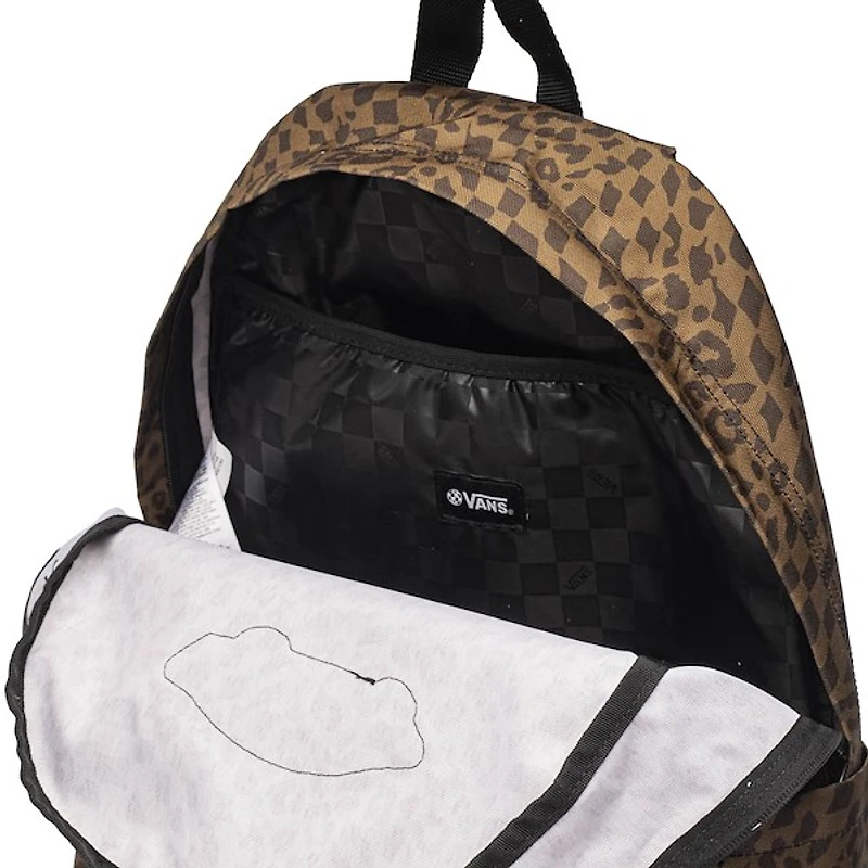 Vans Old Skool Backpack - Black / Leopard