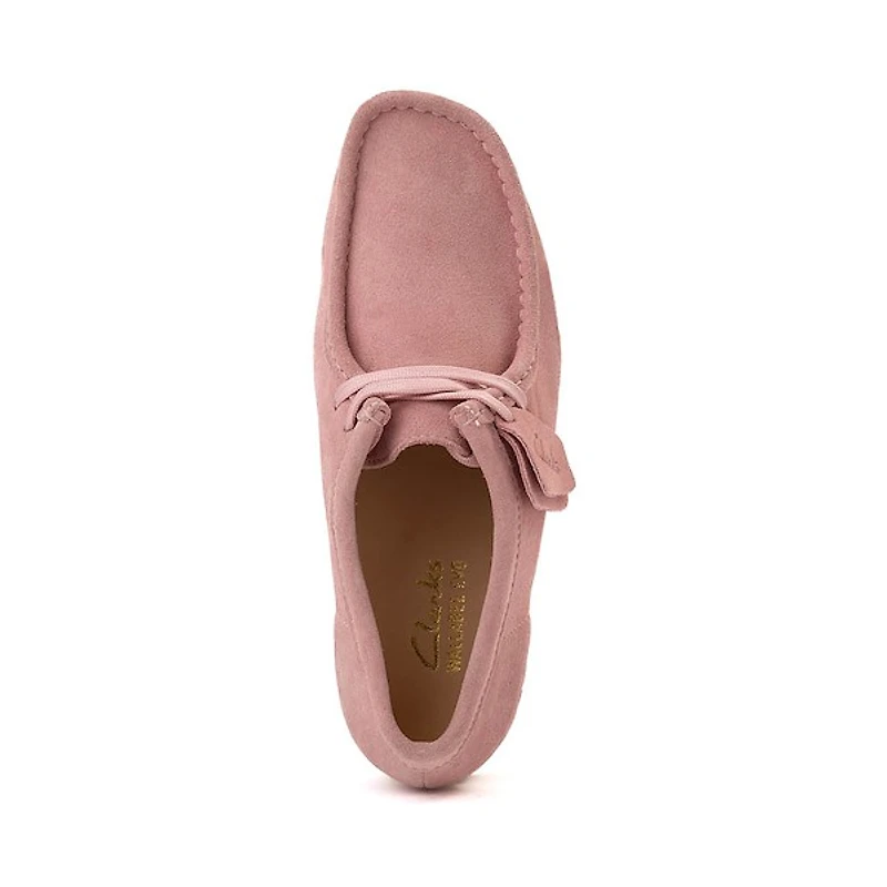 Womens Clarks Wallabee EVO LO Casual Shoe - Dusty Rose