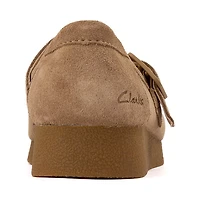 Womens Clarks Wallabee Evo T-Bar Mocassin