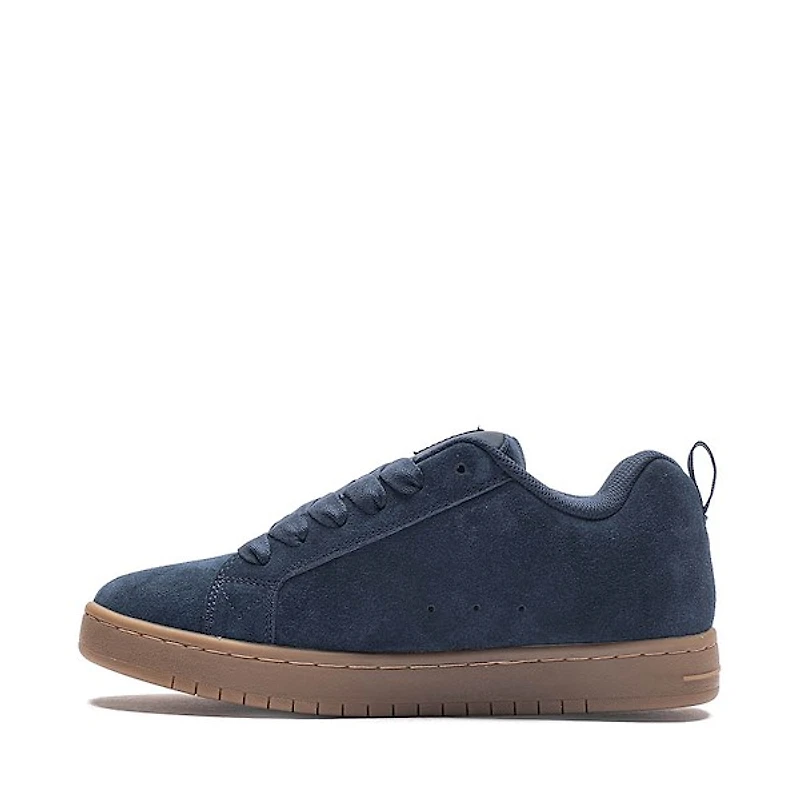Mens DC Court Graffik Skate Shoe - Navy / White Gum