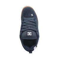 Mens DC Court Graffik Skate Shoe - Navy / White Gum
