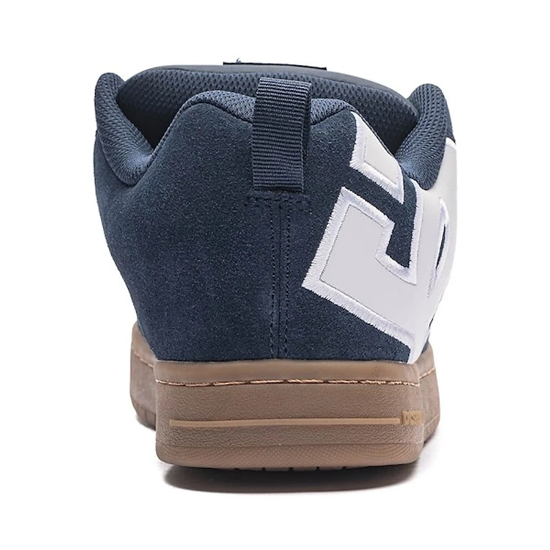 Mens DC Court Graffik Skate Shoe - Navy / White Gum