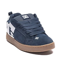 Mens DC Court Graffik Skate Shoe - Navy / White Gum