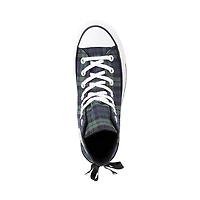 Basket montante Converse Chuck Taylor All Star Lift Plaid pour femmes  Marine et vert audacieux