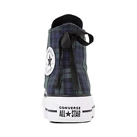 Basket montante Converse Chuck Taylor All Star Lift Plaid pour femmes  Marine et vert audacieux