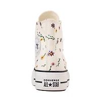 Basket montante Converse Chuck Taylor All Star Lift pour femmes  Blanc écru et motif floral