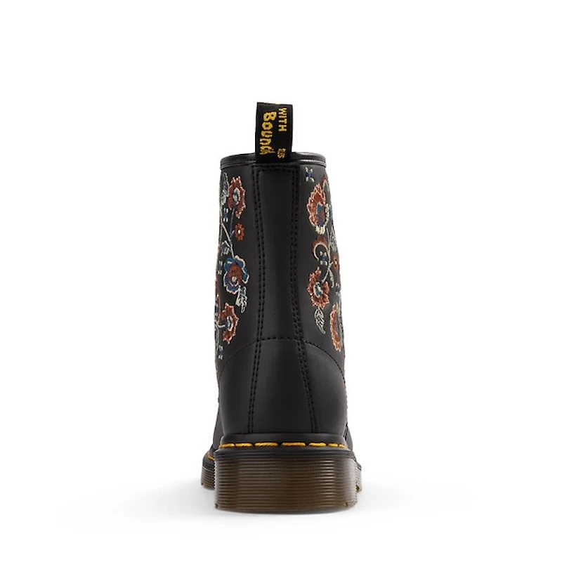 Womens Dr. Martens 1460 Vonda Tavern Roses Boot - Black