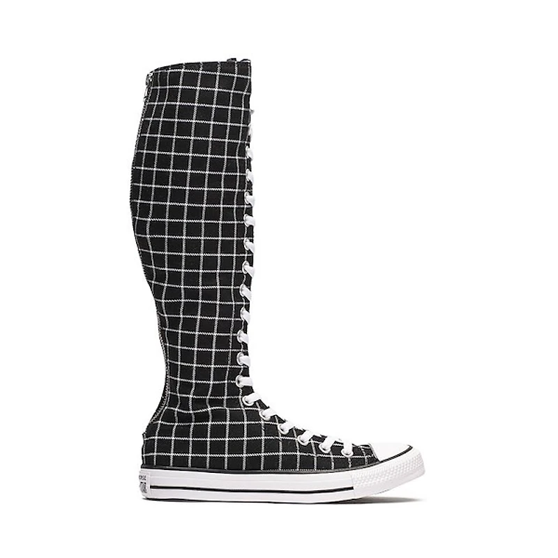 Converse Chuck Taylor All Star XX-Hi Plaid Sneaker - Black / White