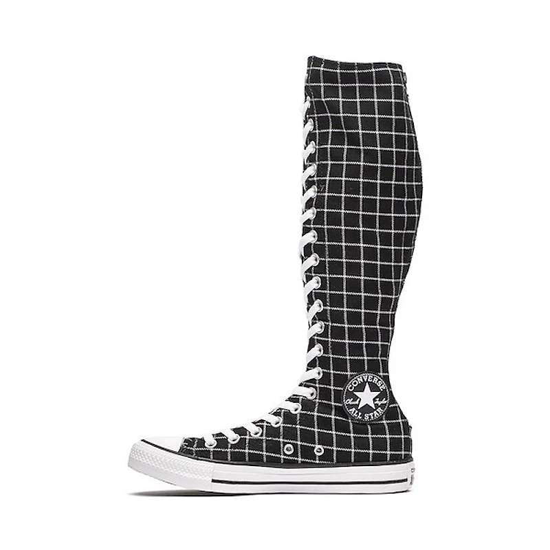 Converse Chuck Taylor All Star XX-Hi Plaid Sneaker - Black / White