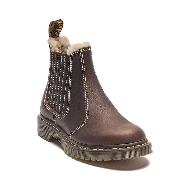 Womens Dr. Martens 2976 Leonore II Chelsea Boot - Dark Brown