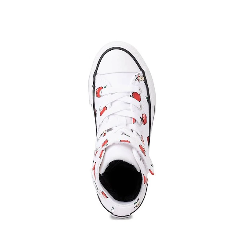 Basket montante Converse Chuck Taylor All Star Apples Easy-On  Enfants Blanc