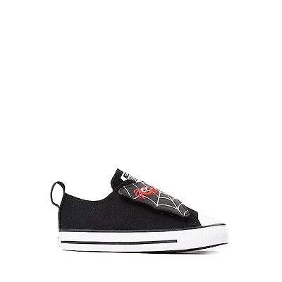 Converse Chuck Taylor All Star Spiderweb Easy-On Low-Top Sneaker - Baby / Toddler Black