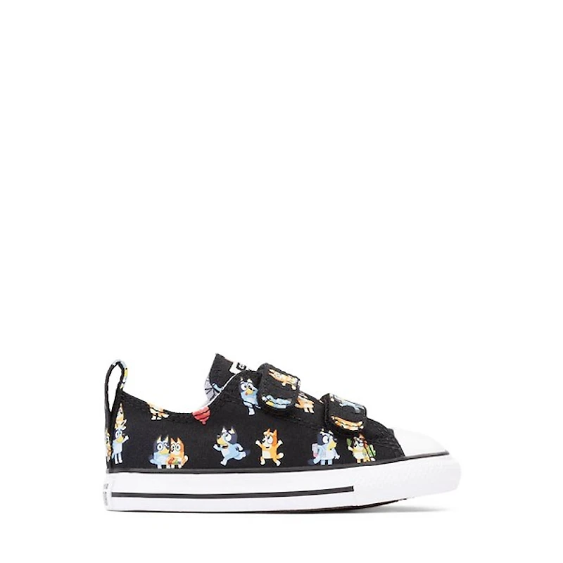 Converse x Bluey Chuck Taylor All Star Easy-On Low-Top Sneaker - Baby / Toddler Black