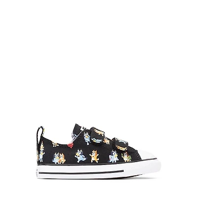 Converse x Bluey Chuck Taylor All Star Easy-On Low-Top Sneaker - Baby / Toddler Black