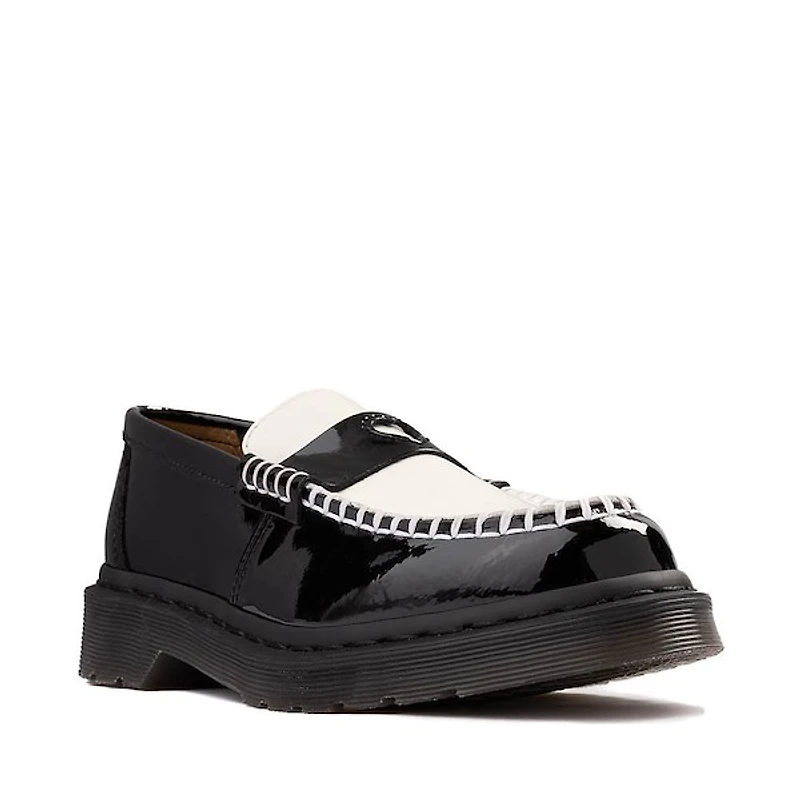 Womens Dr. Martens Penton Heart Loafer - Black