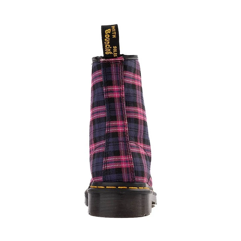 Womens Dr. Martens 1460 8-Eye Boot - Pink Tartan