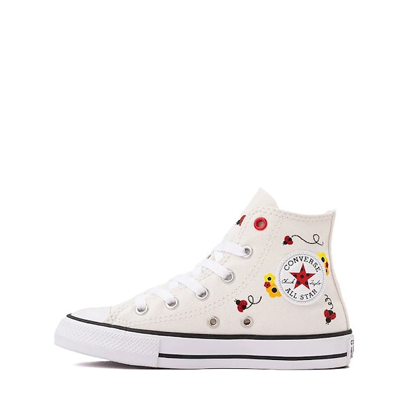 Converse Chuck Taylor All Star Ladybugs High-Top Sneaker - Little Kid Natural