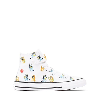 Converse x Bluey Chuck Taylor All Star Easy-On High-Top Sneaker - Little Kid White