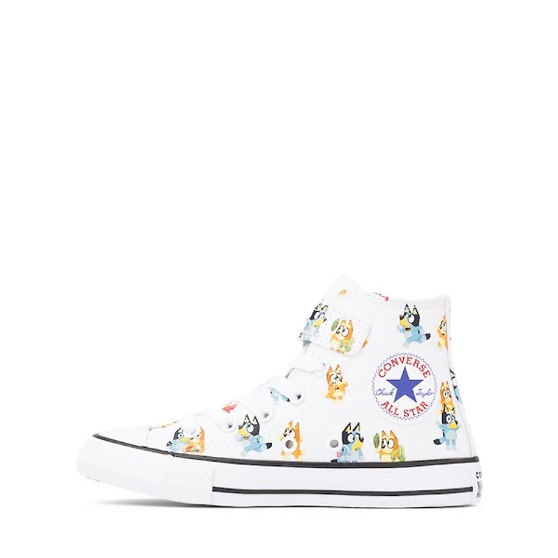 Converse x Bluey Chuck Taylor All Star Easy-On High-Top Sneaker - Little Kid White