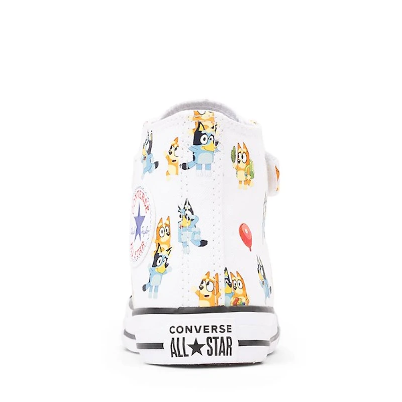 Converse x Bluey Chuck Taylor All Star Easy-On High-Top Sneaker - Little Kid White