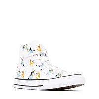 Converse x Bluey Chuck Taylor All Star Easy-On High-Top Sneaker - Little Kid White